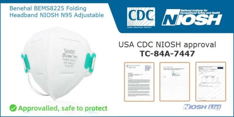 niosh n95 mask for sale, maskprint n95 covid nioshlist, face design, covid respirator, approved niosh masks cdc benehal bems8225 folding headband niosh n95 adjustable wholesale