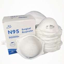 3Q SAN QI Surgical Cup N95 Masks SQ100SC 9 filter cup surgical n95 mask print lo818